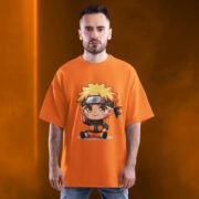 chibi naruto oversized t-shirt