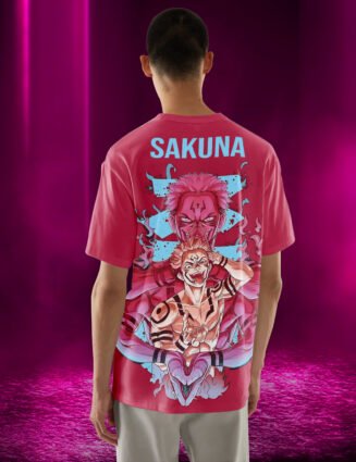 Sakuna Oversized T-Shirt back print