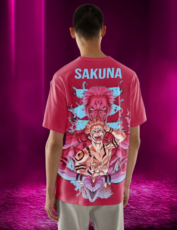 Sakuna Oversized T-Shirt back print