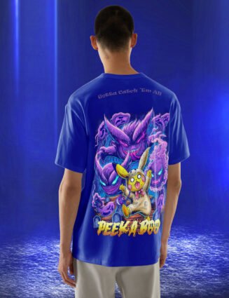 Pokemon Oversized T-Shirt back side
