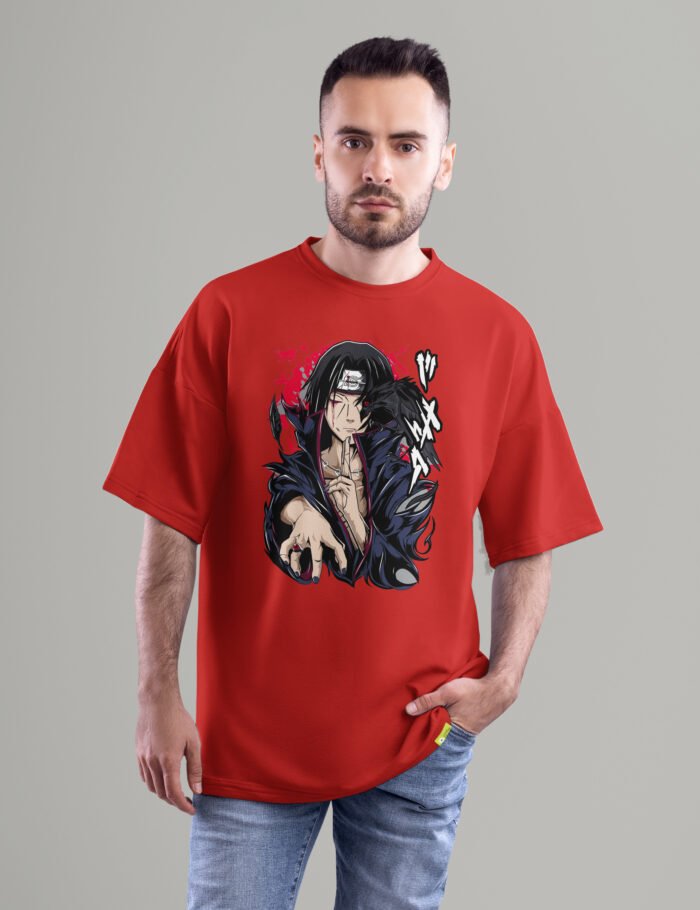 itachi-oversized-t-shirt front view