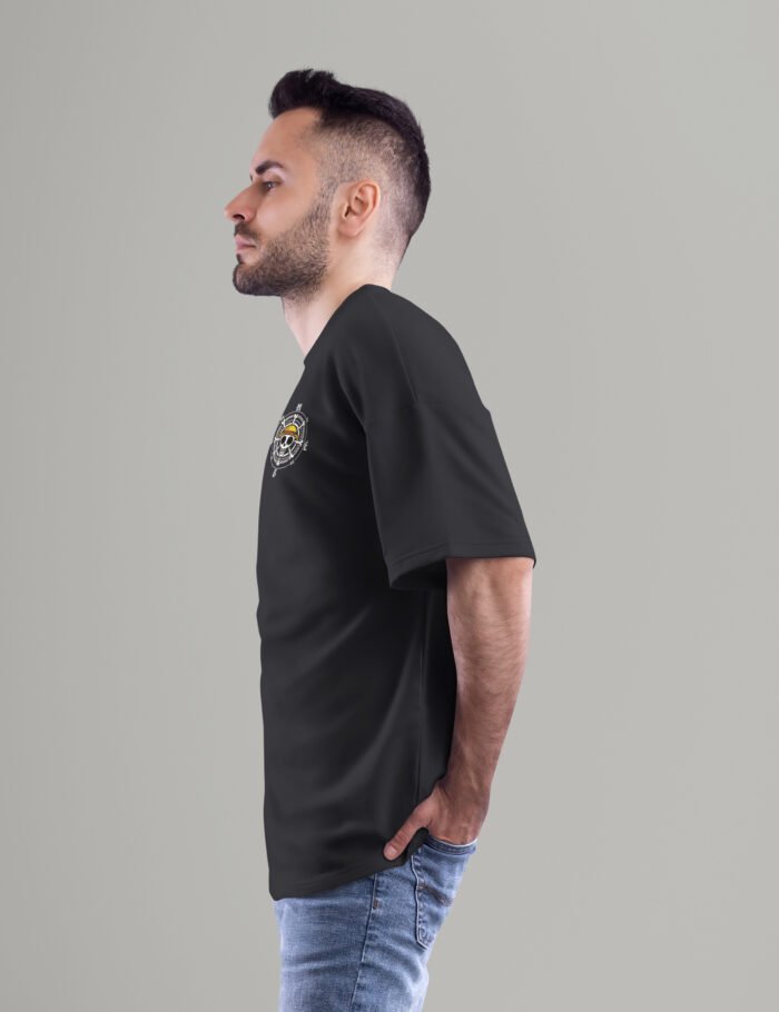punk oversized t-shirt front sides