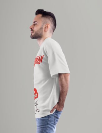 super bugs oversized t-shirt SIDE