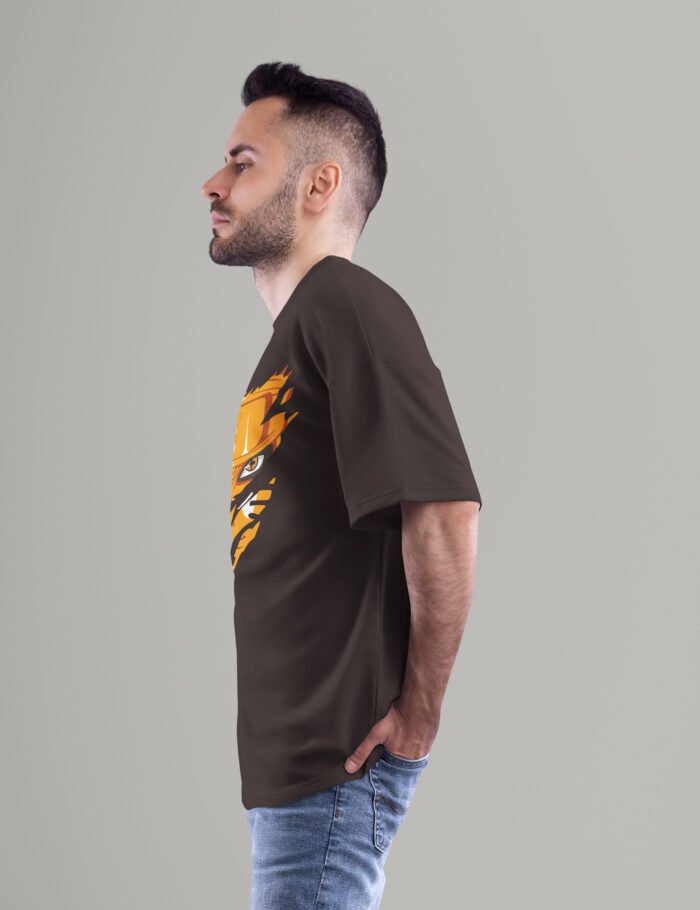 Naruto Kurama Oversized T-Shirt side