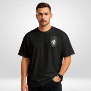 Mafia Oversized T-Shirt – Streetwear Gangster Graphic Cotton Tee front