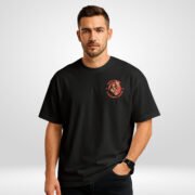 Dragon Ball Z Oversized T-Shirt with Goku Power-Up FRONT