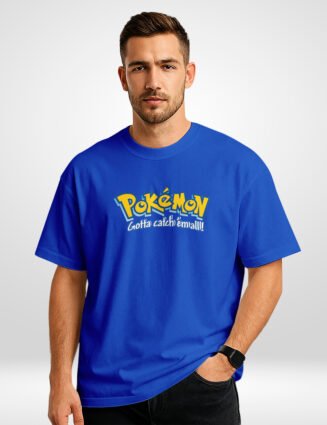 Pokemon Oversized T-Shirt front
