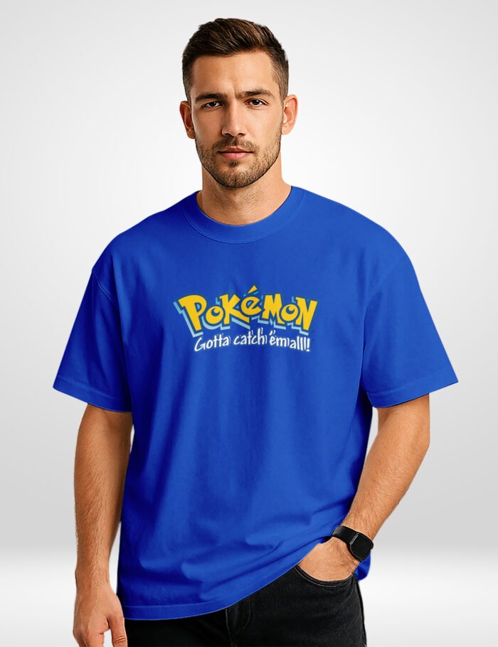 Pokemon Oversized T-Shirt front