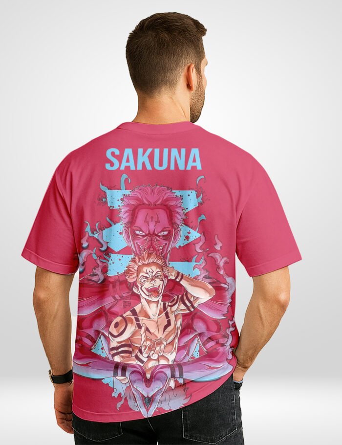 Sakuna Oversized T-Shirt back print