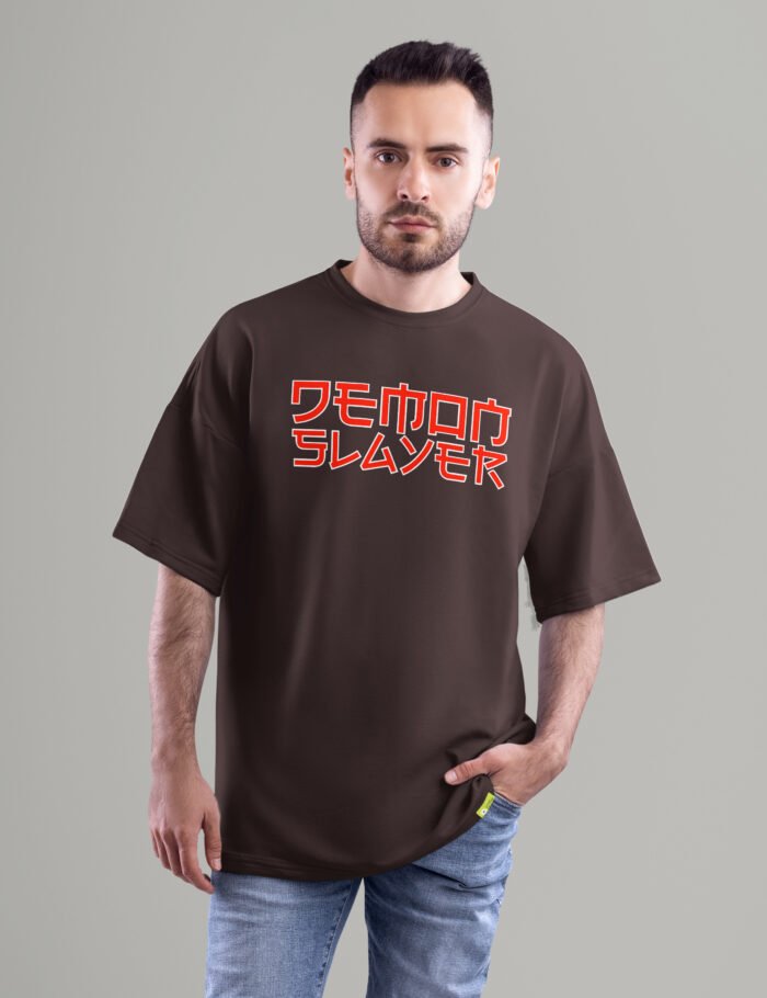 Demon Slayer Oversized T Shirt FRONT