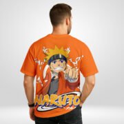 Naruto Oversized T Shirt Back print