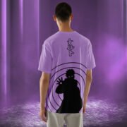Pain Oversized T-Shirt back print pain