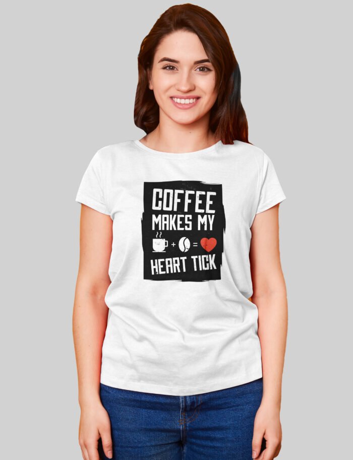 coffee lovers graphic t-shirt